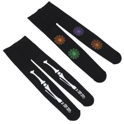 2 PCS Costume Halloween Costumes Stockings Skeleton Pantyhose Baby Child